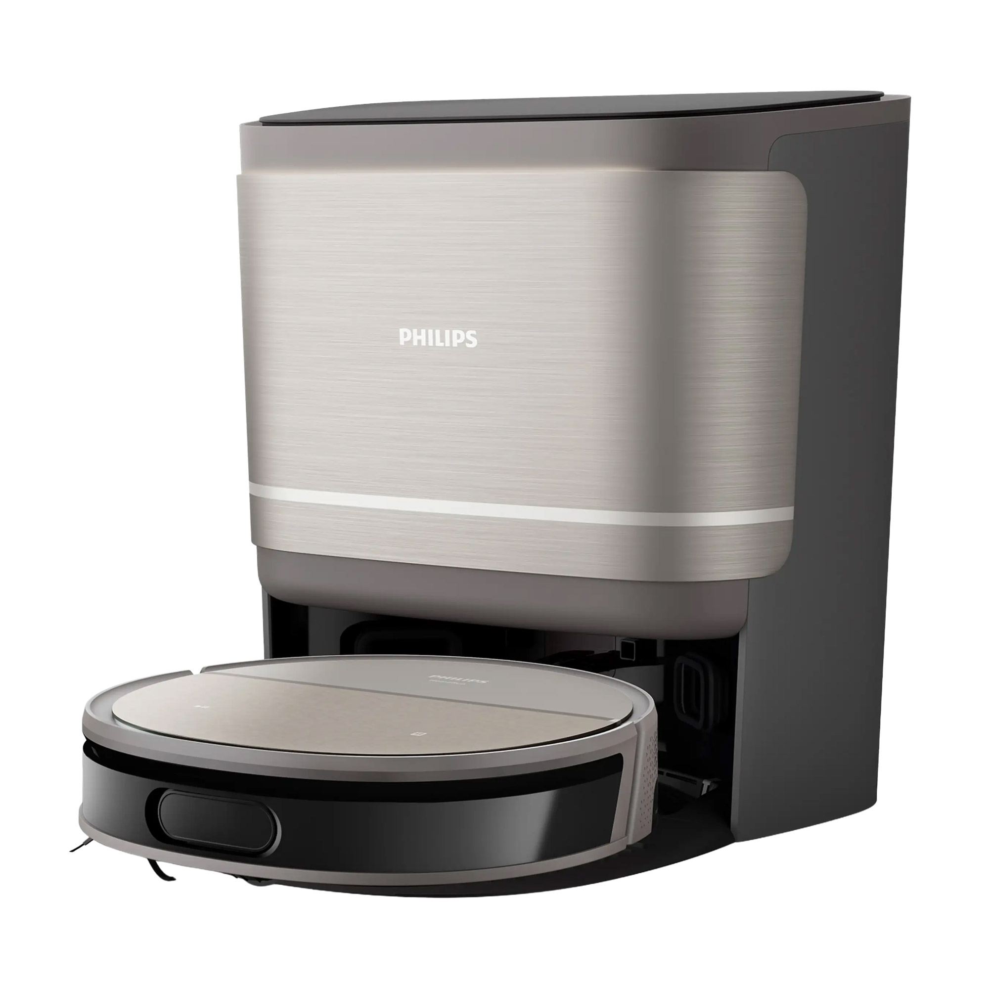 Робот-пилосос Philips HomeRun Series 9000 чорний металік (XU910010)